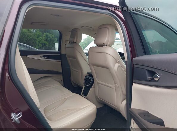 2LMPJ6J93LBL13333 2020 LINCOLN NAUTILUS Burgundy VIN კოდის სტიკერის ხედი