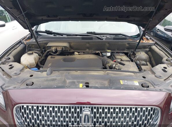 2LMPJ6J93LBL13333 2020 LINCOLN NAUTILUS Burgundy უკანა ხედი