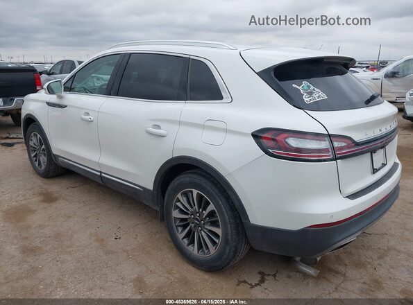 2LMPJ6J99NBL26297 2022 LINCOLN NAUTILUS White Задня ліва чверть