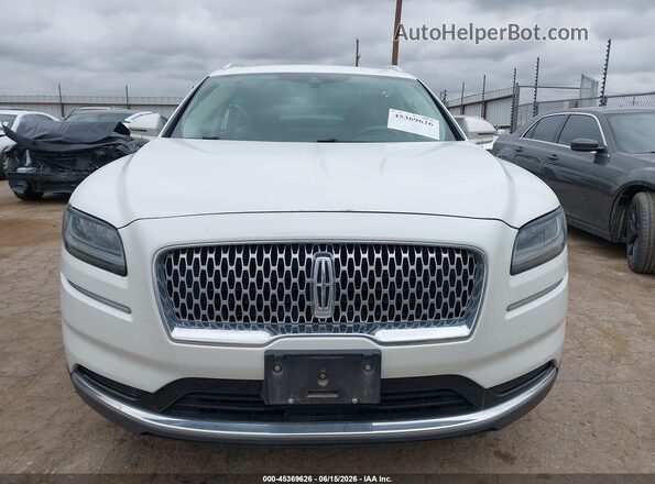 2LMPJ6J99NBL26297 2022 LINCOLN NAUTILUS White Вид щитка приладів