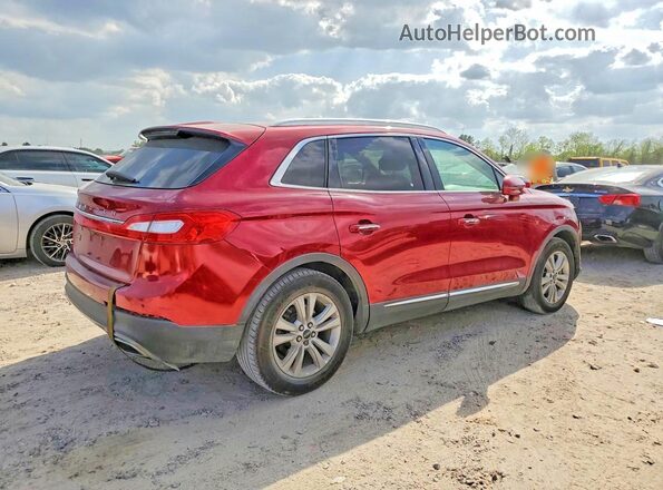 2LMPJ6JR3JBL31733 2018 LINCOLN MKX Red 