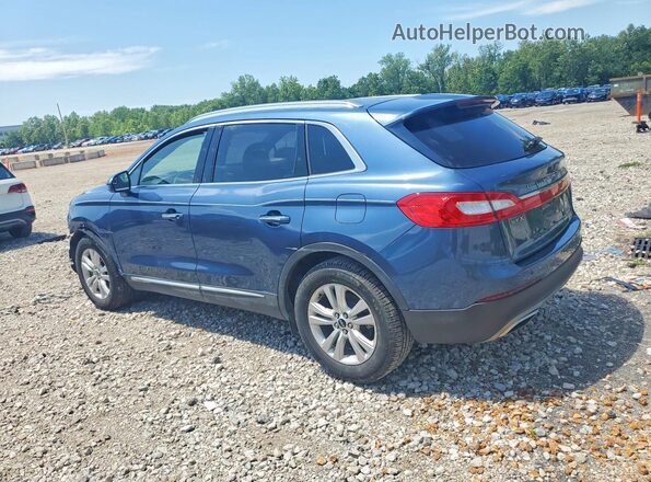 2LMPJ6JR5JBL18420 2018 LINCOLN MKX Blue Задня ліва чверть