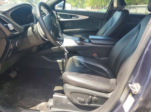 2LMPJ6JR5JBL18420 2018 LINCOLN MKX Blue Вид салону спереду