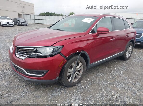 2LMPJ6JR9HBL12873 2017 LINCOLN MKX Red Przód lewy