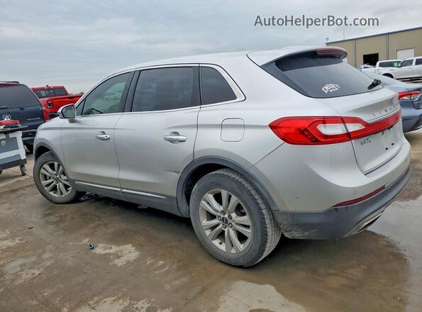 2LMPJ6JRXHBL30265 2017 LINCOLN MKX Silver უკანა მარცხენა