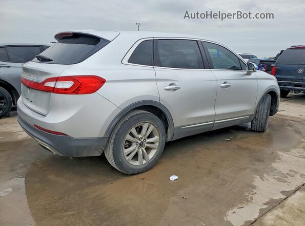 2LMPJ6JRXHBL30265 2017 LINCOLN MKX Silver უკანა მარჯვენა