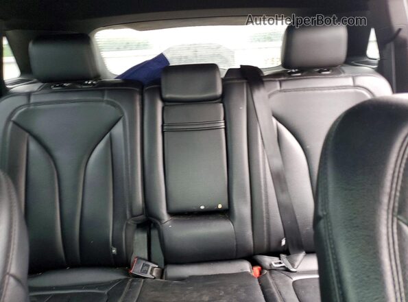2LMPJ6JRXHBL30265 2017 LINCOLN MKX Silver უკანა სავარძლების ხედი