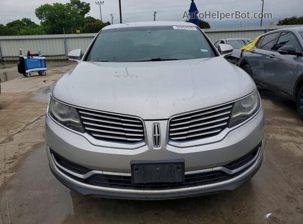 2LMPJ6JRXHBL30265 2017 LINCOLN MKX Silver წინა ხედი
