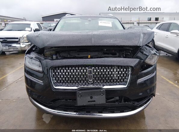 2LMPJ6K90NBL22766 2022 LINCOLN NAUTILUS Black Սալոնի հետևի տեսք