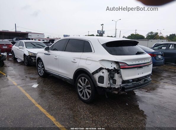 2LMPJ6K92KBL11196 2019 LINCOLN NAUTILUS White Tył lewy