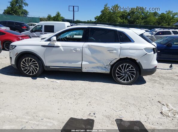 2LMPJ6K93LBL31006 2020 LINCOLN NAUTILUS White Vista interior de 360 grados