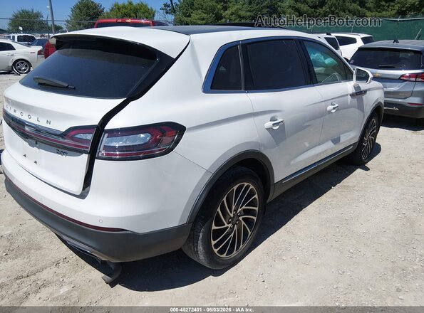 2LMPJ6K93LBL31006 2020 LINCOLN NAUTILUS White Trasero derecho