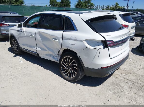 2LMPJ6K93LBL31006 2020 LINCOLN NAUTILUS White Trasero izquierdo