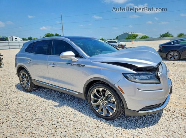 2LMPJ6K93NBL00132 2022 LINCOLN NAUTILUS Silver Front right