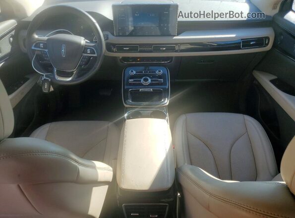 2LMPJ6K95MBL16783 2021 LINCOLN NAUTILUS Black Առջևի վահանակի տեսք