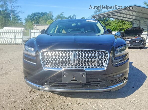 2LMPJ6K95MBL16783 2021 LINCOLN NAUTILUS Black Դիմացի տեսք