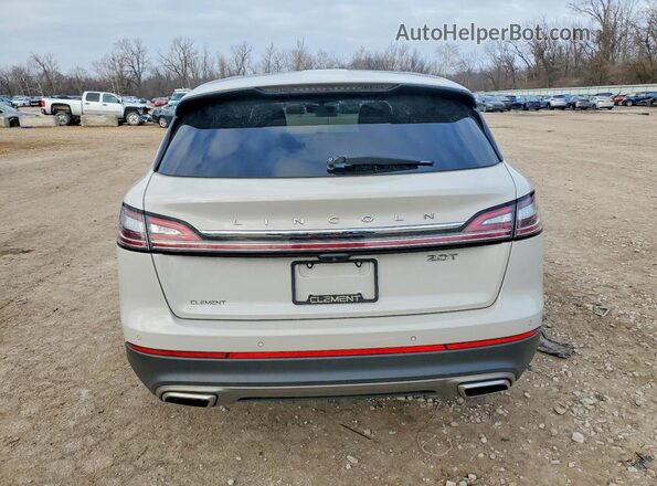 2LMPJ6K97LBL11857 2020 LINCOLN NAUTILUS White უკანა ხედი
