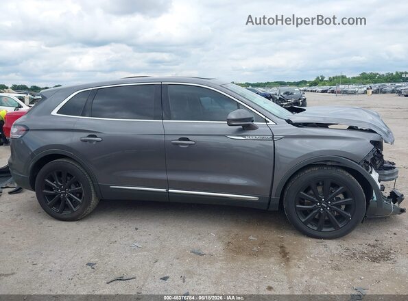 2LMPJ6K97NBL00246 2022 LINCOLN NAUTILUS Gray Rear interior view