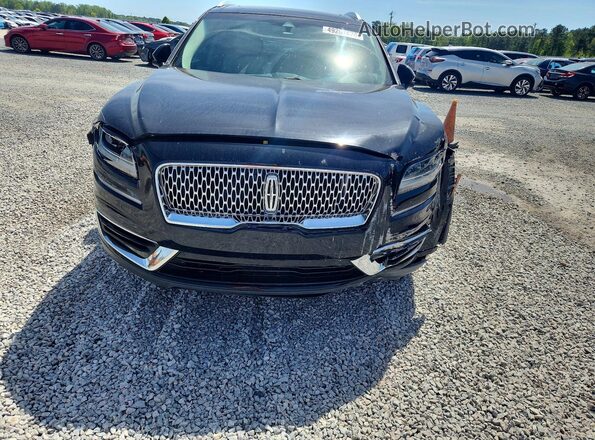 2LMPJ6K9XLBL27938 2020 LINCOLN NAUTILUS Black Vista frontal