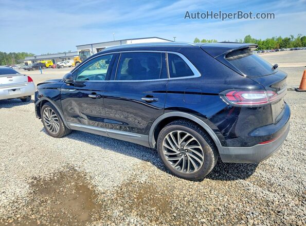 2LMPJ6K9XLBL27938 2020 LINCOLN NAUTILUS Black Trasero izquierdo