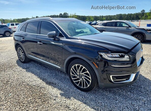 2LMPJ6K9XLBL27938 2020 LINCOLN NAUTILUS Black Delantero derecho