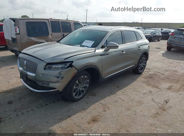 2LMPJ6K9XPBL08165 2023 LINCOLN NAUTILUS Gray Vista tres cuartos delantera izquierda