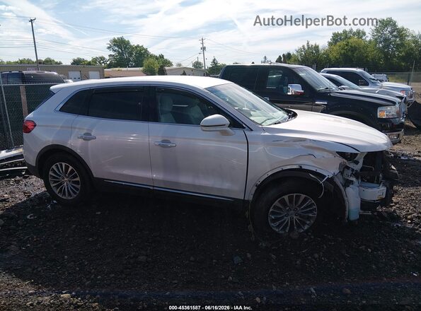 2LMPJ6KR0HBL24344 2017 LINCOLN MKX Белый Панорамный вид салона 360°