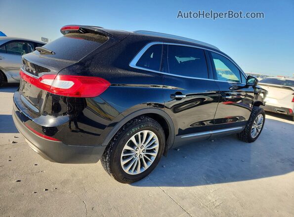 2LMPJ6KR4HBL45150 2017 LINCOLN MKX Черный Задняя правая четверть