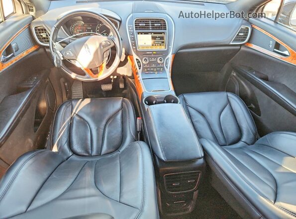 2LMPJ6KR4HBL45150 2017 LINCOLN MKX Черный Вид панели приборов