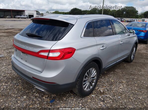 2LMPJ6KR4HBL53104 2017 LINCOLN MKX Silver Tył prawy