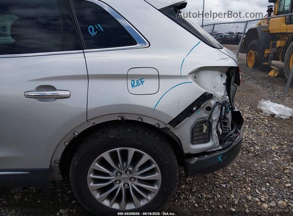 2LMPJ6KR4HBL53104 2017 LINCOLN MKX Silver Widok z przodu