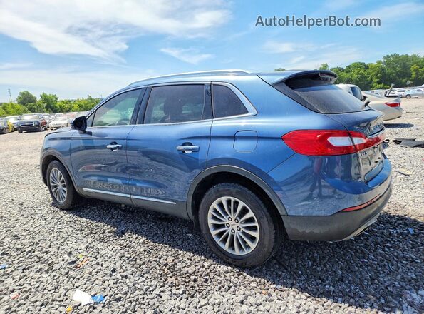 2LMPJ6KR7JBL34830 2018 LINCOLN MKX Blue Հետևի ձախ