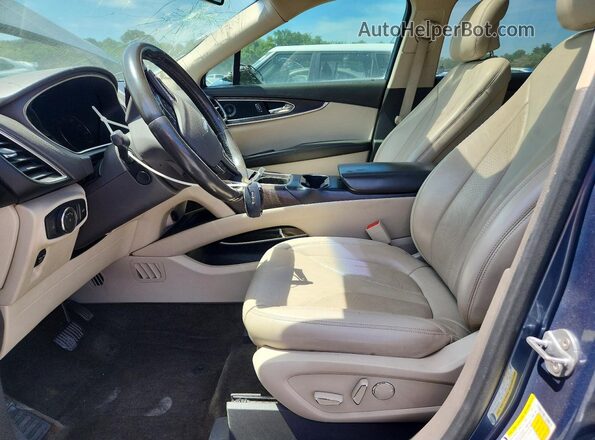 2LMPJ6KR7JBL34830 2018 LINCOLN MKX Blue Սալոնի դիմացի տեսք