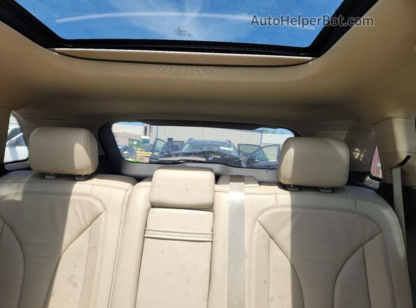 2LMPJ6KR7JBL34830 2018 LINCOLN MKX Blue Հետևի նստատեղերի տեսք