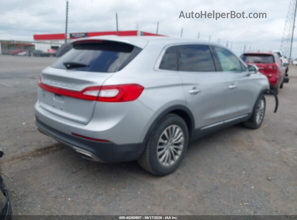 2LMPJ6KR7JBL48694 2018 LINCOLN MKX Silver Trasero derecho