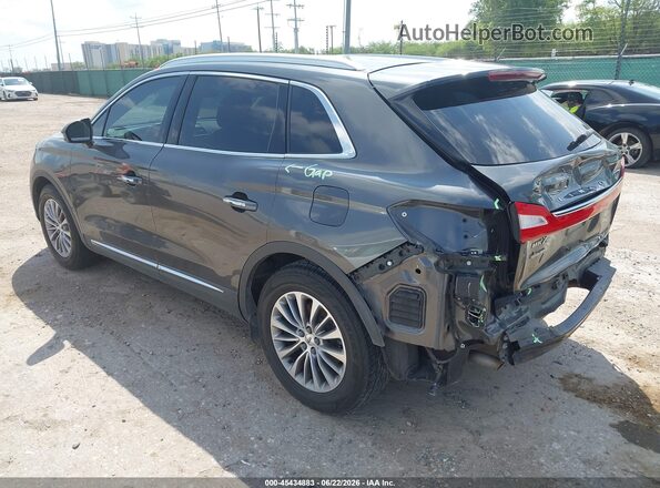 2LMPJ6KR8HBL35494 2017 LINCOLN MKX Gray Rear left