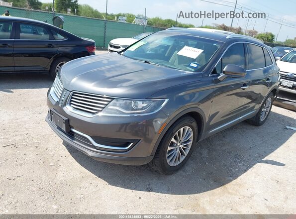2LMPJ6KR8HBL35494 2017 LINCOLN MKX Gray Front left