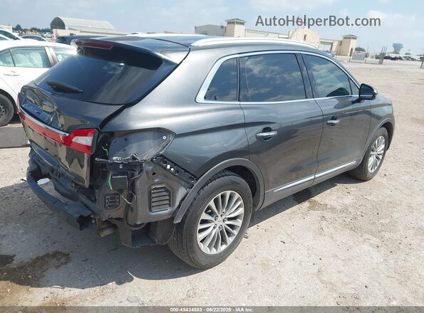 2LMPJ6KR8HBL35494 2017 LINCOLN MKX Gray Rear right