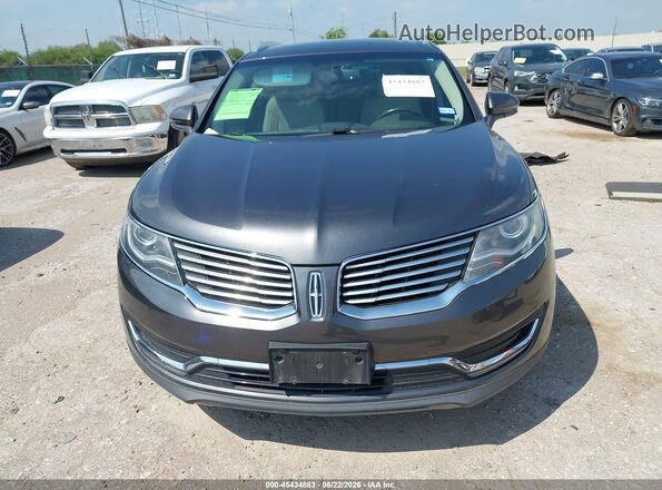 2LMPJ6KR8HBL35494 2017 LINCOLN MKX Gray Rear interior view