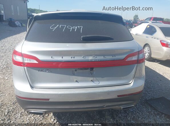 2LMPJ6KR9JBL47997 2018 LINCOLN MKX Silver 