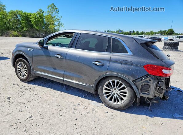 2LMPJ6KRXHBL24156 2017 LINCOLN MKX Gray Rear left