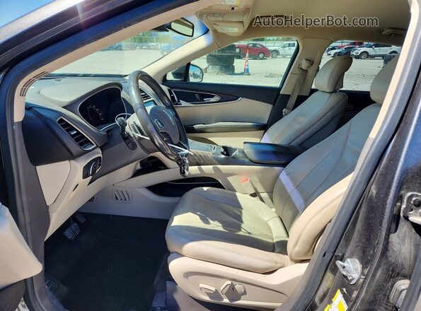 2LMPJ6KRXHBL24156 2017 LINCOLN MKX Gray Front interior view