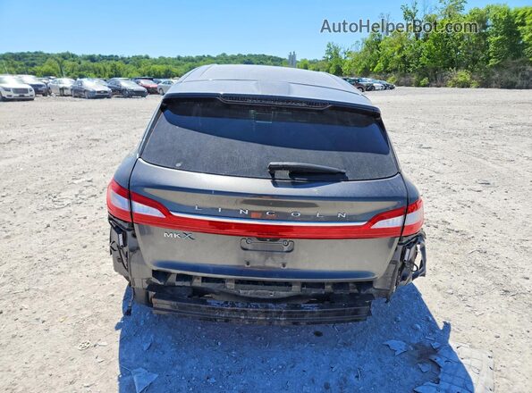 2LMPJ6KRXHBL24156 2017 LINCOLN MKX Gray Rear view