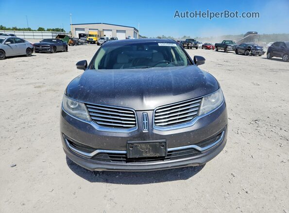 2LMPJ6KRXHBL24156 2017 LINCOLN MKX Gray Front view