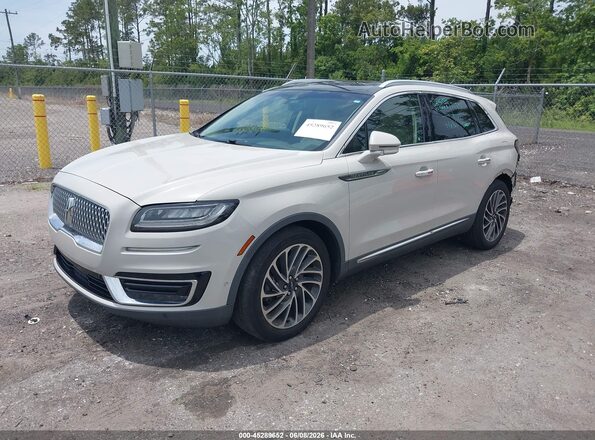 2LMPJ6L91KBL17022 2019 LINCOLN NAUTILUS White 
