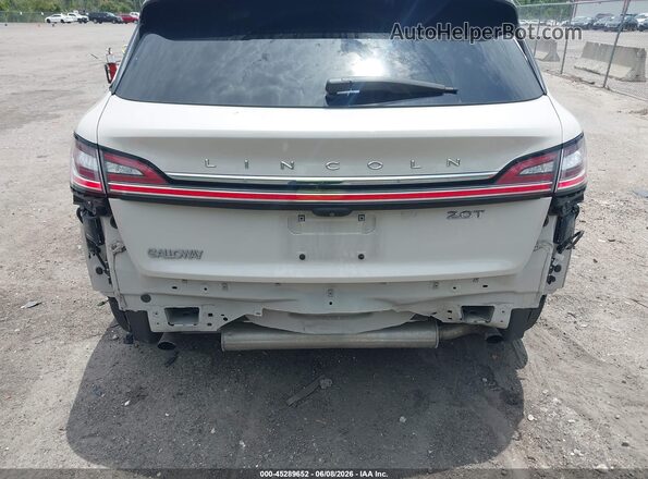 2LMPJ6L91KBL17022 2019 LINCOLN NAUTILUS White 