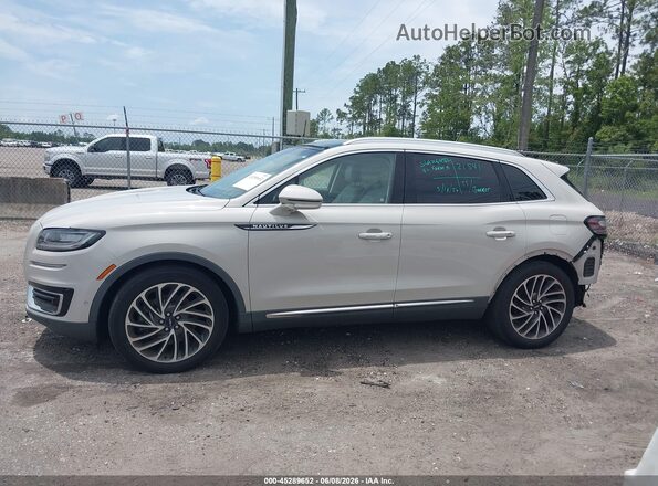 2LMPJ6L91KBL17022 2019 LINCOLN NAUTILUS White 