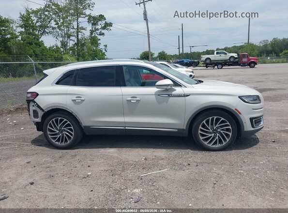 2LMPJ6L91KBL17022 2019 LINCOLN NAUTILUS White 