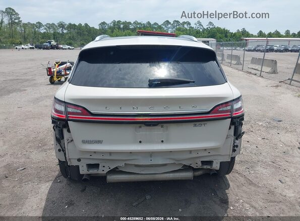 2LMPJ6L91KBL17022 2019 LINCOLN NAUTILUS White 