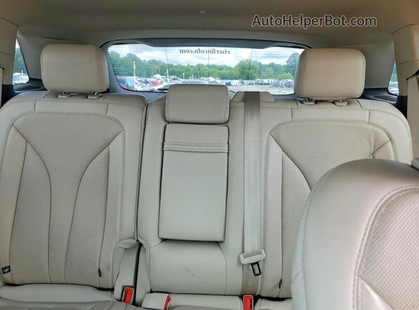 2LMPJ6L91KBL19210 2019 LINCOLN NAUTILUS Black Rear seats view
